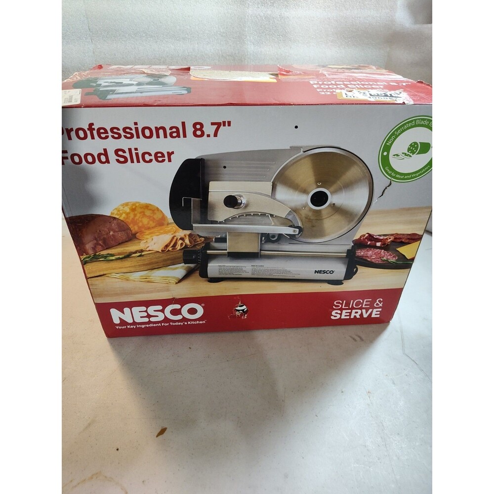 Nesco Professional 8.7-in Food Slicer 859